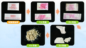 平成20年 生分解性織ネーム「バイオマーク」の開発